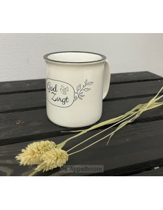 Mok vintage: God zorgt voor...