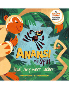 Anansi de spin laat aap...