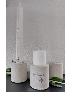 Kaarsenstandaard rustiek...