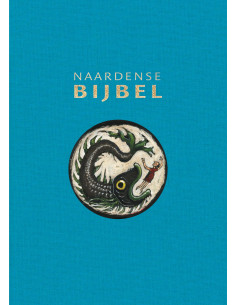 Azurblauw linnen Jona gebonden