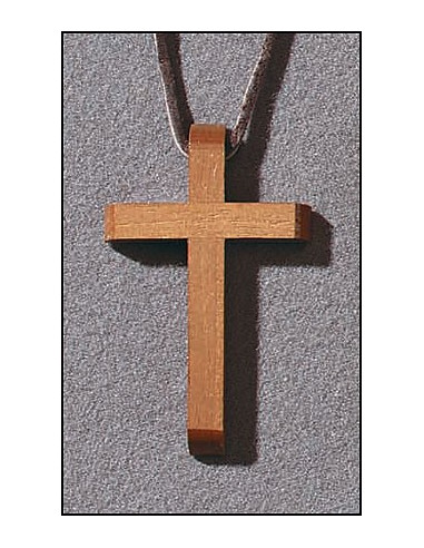 Pendant bevelled cross