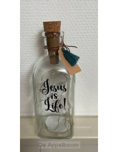 Fles licht Jesus is life