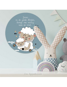 Muurcirkel Jezus is de...