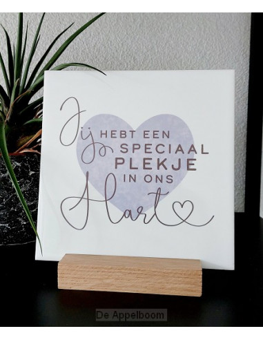 Tegeltje voor jou  Jij hebt een speciaa