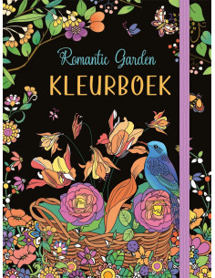 Romantic garden kleurboek