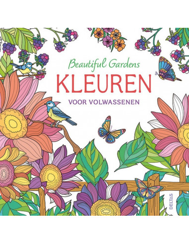 Beautiful gardens kleuren voor volwassen