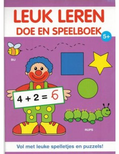 Leuk leren doe en speelboek 5+