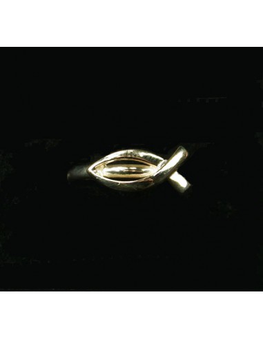 Ring goud dun vis 18.5mm 2.9