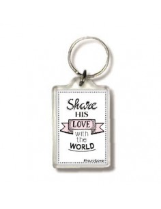 Sleutelhanger share His love