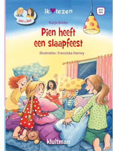 Pien heeft een slaapfeest