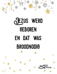 Jezus werd geboren