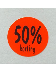 Stickerrol 500 50% korting...