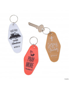 Set 3 Faith themed keychains