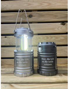 Campinglamp Heer us licht...