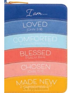 Zippered Journal I am Loved