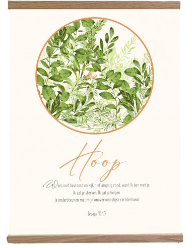 Poster textiel A4 hoop frame