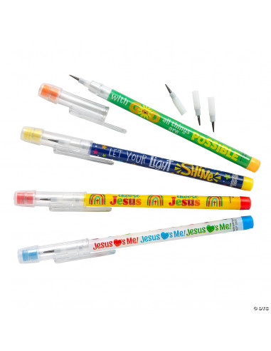 Stacking point pencils religious