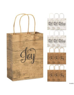 Christmas paper bags joy &...