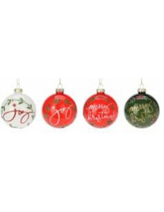 Glass Christmas Balls (set...
