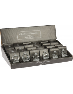 Display 24 assorted Glass...