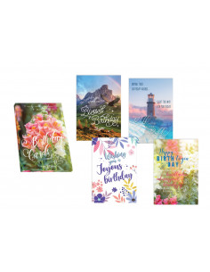 Boxed Cards Birthday Flower...