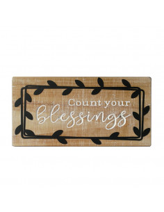 Wall Art 15x30cm Count your...