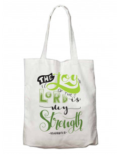Canvas Totebag Lord is my...