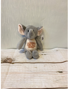 Pluche sitting elephant...