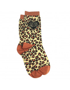 Bless my sole socks Leopard