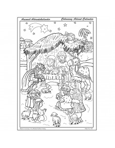 Adventscalendar color your...