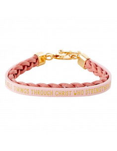 Wrapped in love bracelets pink