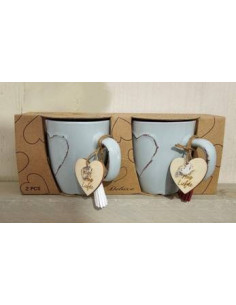Mug set Heart (2) Faith...