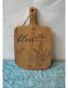 Serveerplateu bambu met greep