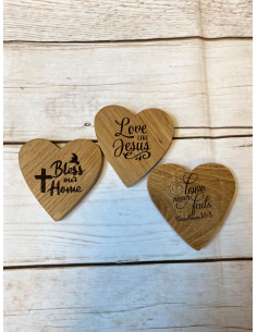 Fridgemagnet wood assorted