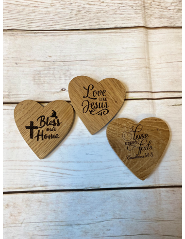 Fridgemagnet wood assorted