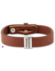 Leather bracelet Prayer...