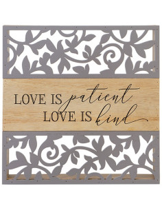 Cutout Sitter love is patient