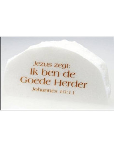 Steen marmer 10x7cm Jezus...