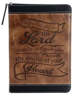 Zippered Journal Take delight