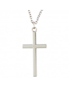 Pendant Cross Silverplated...