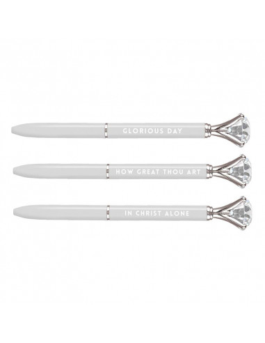 Gem Pens Grey Spring