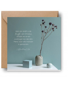 Cadeaubordje de liefde van...