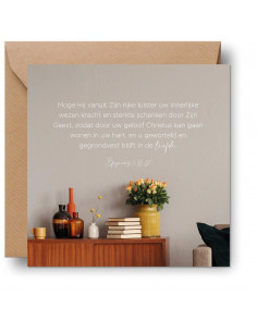 Cadeaubordje Zijn rijke...