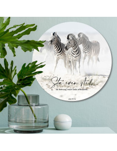 Zebra's sta even stil