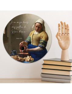 Muurcirkel melkmeisje ik en...