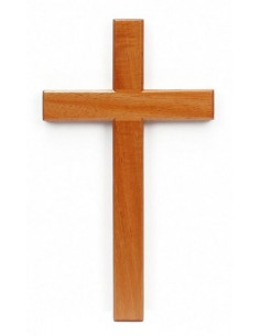 Kruis hang 50cm mahoniehout