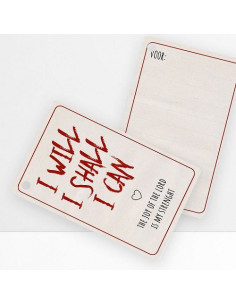 I Will, I Shall, I Can