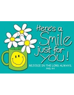 Postcard here''''s a smile...