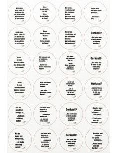 Stickervel serie c euromunten