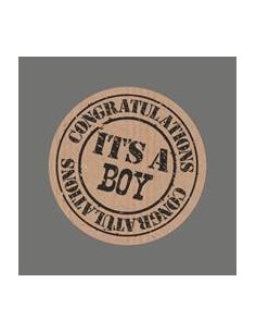 Stickerrol 500 kraft Its a Boy